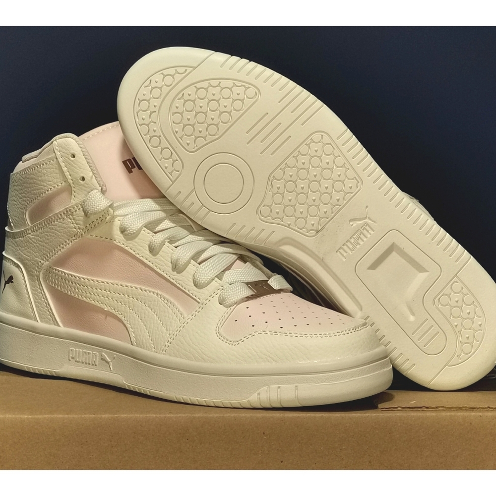 PUMA - Sneakers Rebound / Woman's Fashion / White-Pink / art. 404260-01